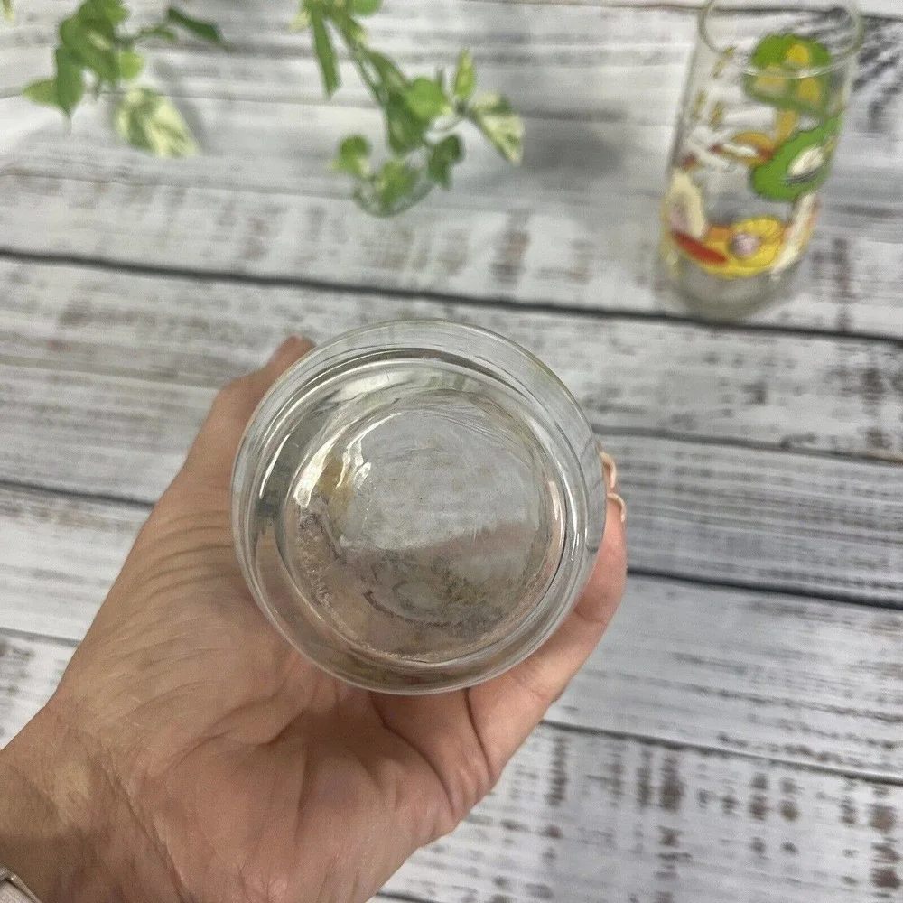 Vintage Peanuts McDonald’s Burger King Camp Snoopy Wizard Fries Glasses Set of 2 - Picture 6 of 11